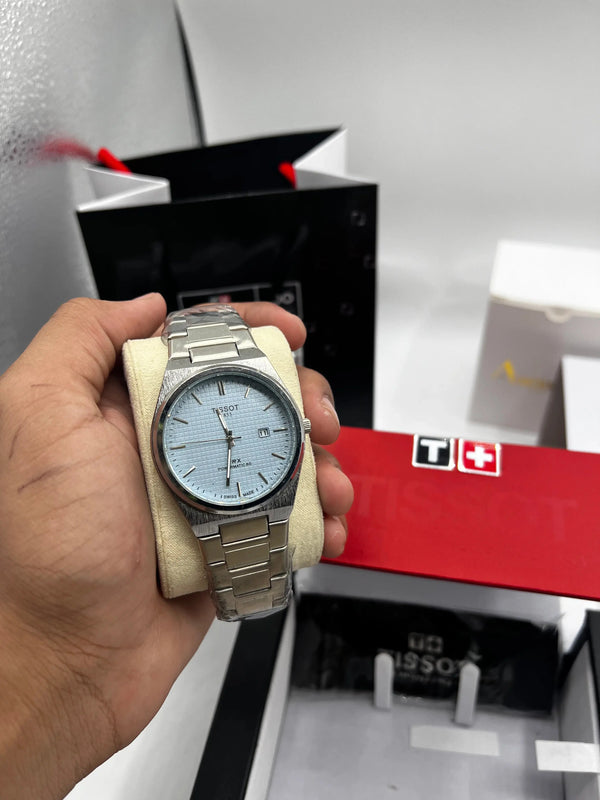 Tissot PRX Light Blue Dial AL Jannat Gift Center