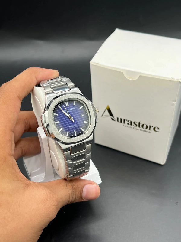 Patek Phillipe Dark Blue Dial AL Jannat Gift Center