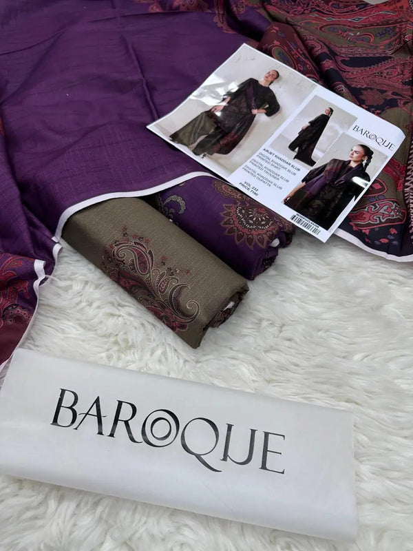 AIRJET KHADDAR DIGITAL PRINT VOLUME 3Pc