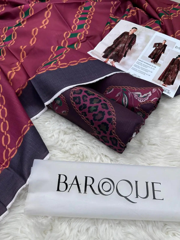 AIRJET KHADDAR DIGITAL PRINT VOLUME 3Pc