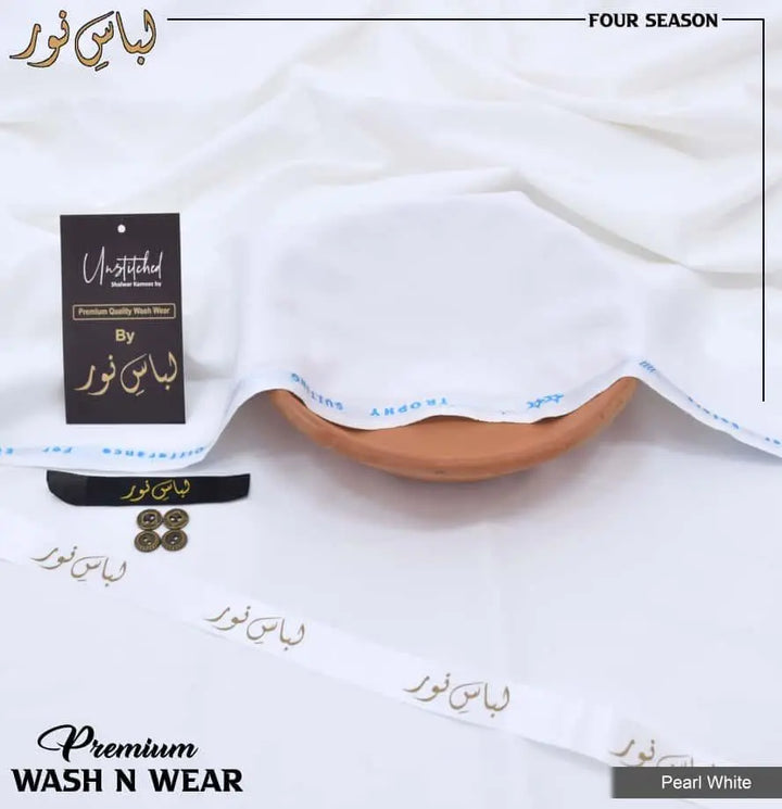 Libas Noor Gents Perl White Colour AL Jannat Gift Center